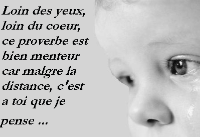 LE BEBE TRISTE